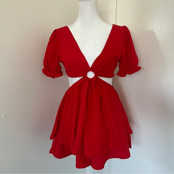 NWOT Altar'd State Double Layered Romper - Picture 2 of 6